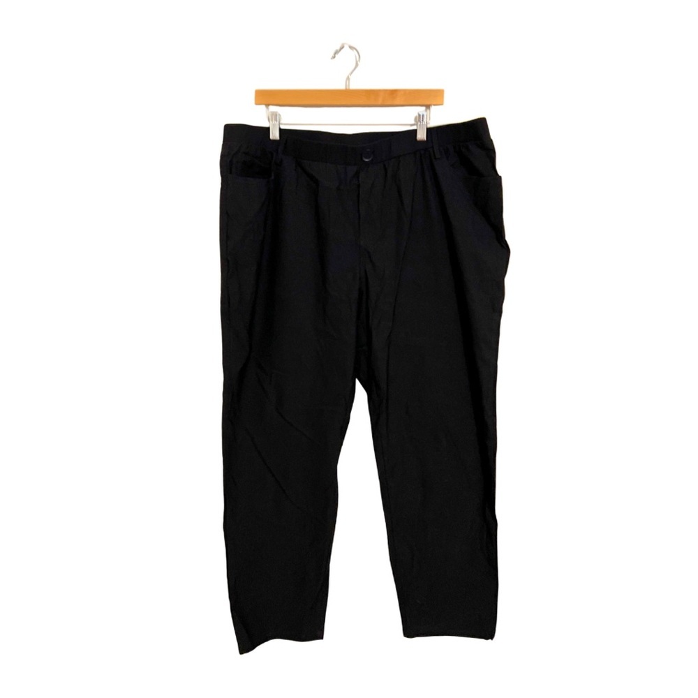 Elegant Black Women's Straight Leg Pants